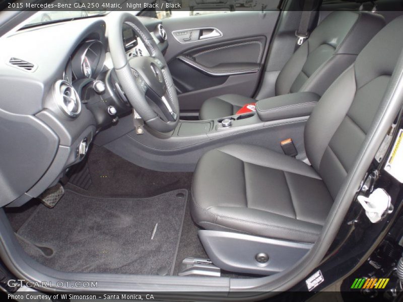 Night Black / Black 2015 Mercedes-Benz GLA 250 4Matic