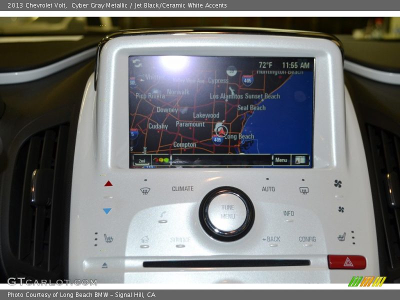 Cyber Gray Metallic / Jet Black/Ceramic White Accents 2013 Chevrolet Volt