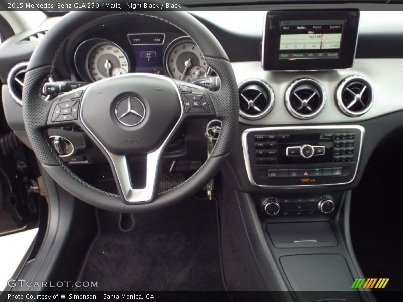 Night Black / Black 2015 Mercedes-Benz GLA 250 4Matic