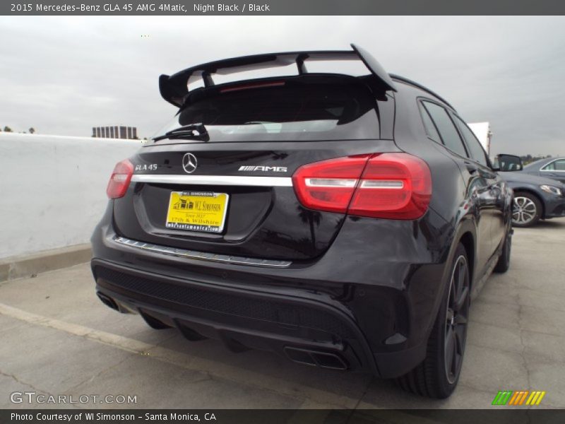 Night Black / Black 2015 Mercedes-Benz GLA 45 AMG 4Matic