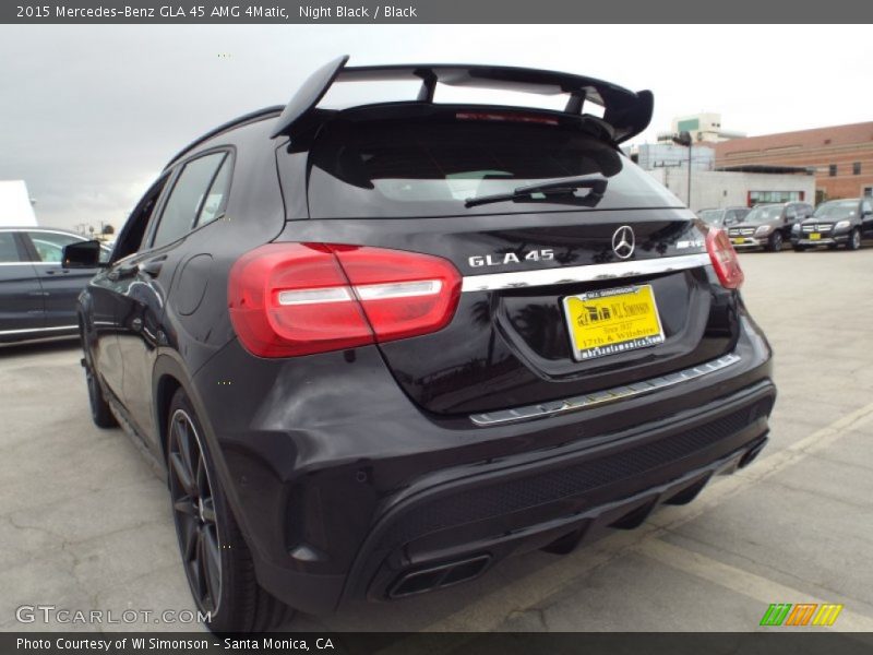 Night Black / Black 2015 Mercedes-Benz GLA 45 AMG 4Matic