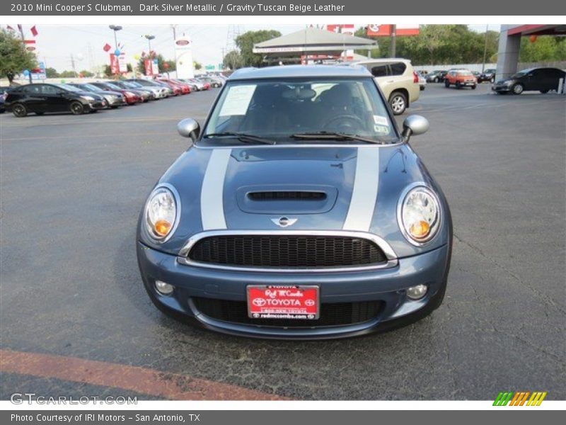 Dark Silver Metallic / Gravity Tuscan Beige Leather 2010 Mini Cooper S Clubman