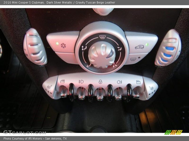 Dark Silver Metallic / Gravity Tuscan Beige Leather 2010 Mini Cooper S Clubman