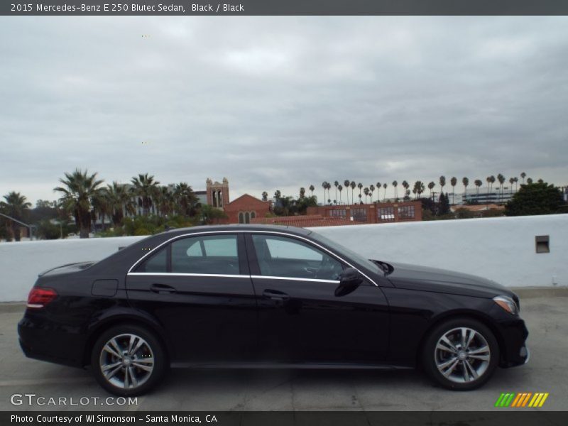 Black / Black 2015 Mercedes-Benz E 250 Blutec Sedan