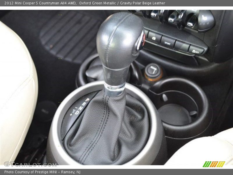 Oxford Green Metallic / Gravity Polar Beige Leather 2012 Mini Cooper S Countryman All4 AWD