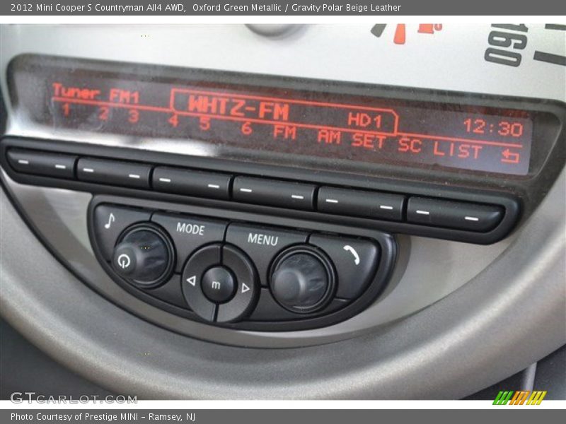 Oxford Green Metallic / Gravity Polar Beige Leather 2012 Mini Cooper S Countryman All4 AWD