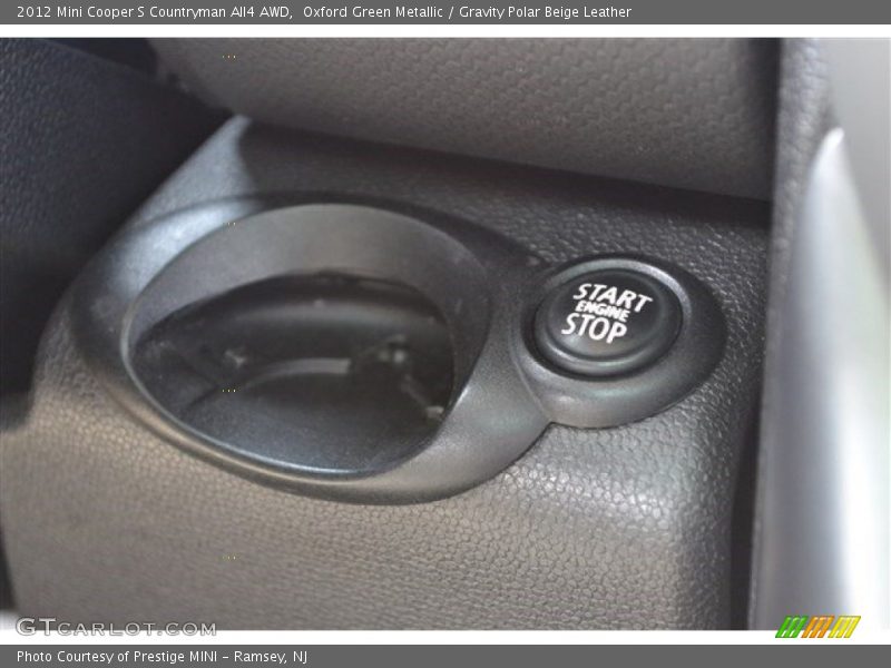 Oxford Green Metallic / Gravity Polar Beige Leather 2012 Mini Cooper S Countryman All4 AWD