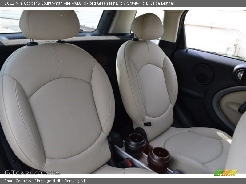 Oxford Green Metallic / Gravity Polar Beige Leather 2012 Mini Cooper S Countryman All4 AWD