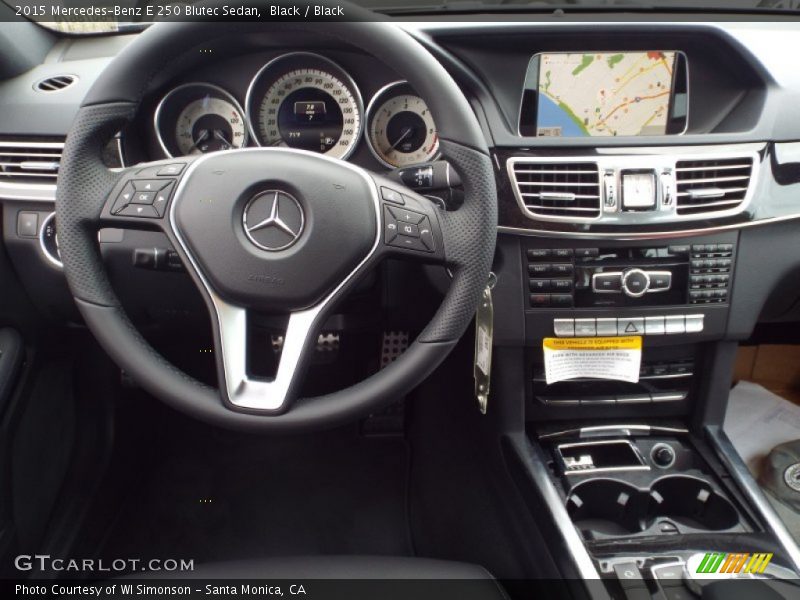 Dashboard of 2015 E 250 Blutec Sedan