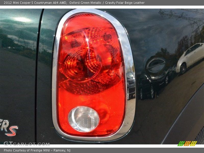 Oxford Green Metallic / Gravity Polar Beige Leather 2012 Mini Cooper S Countryman All4 AWD