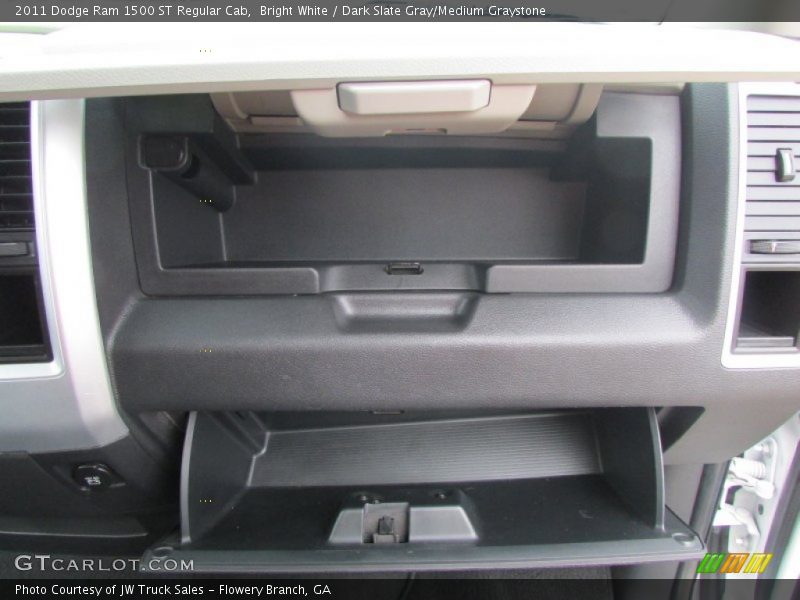 Bright White / Dark Slate Gray/Medium Graystone 2011 Dodge Ram 1500 ST Regular Cab