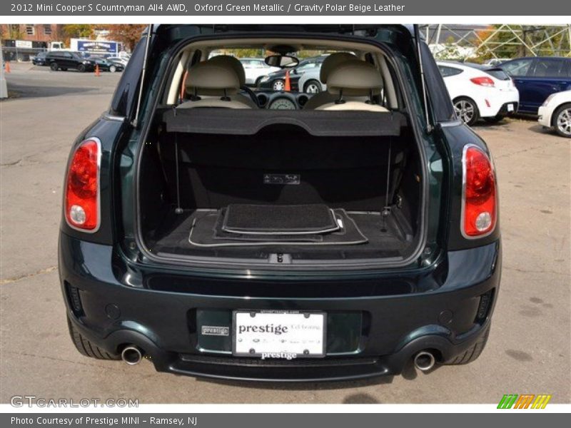 Oxford Green Metallic / Gravity Polar Beige Leather 2012 Mini Cooper S Countryman All4 AWD