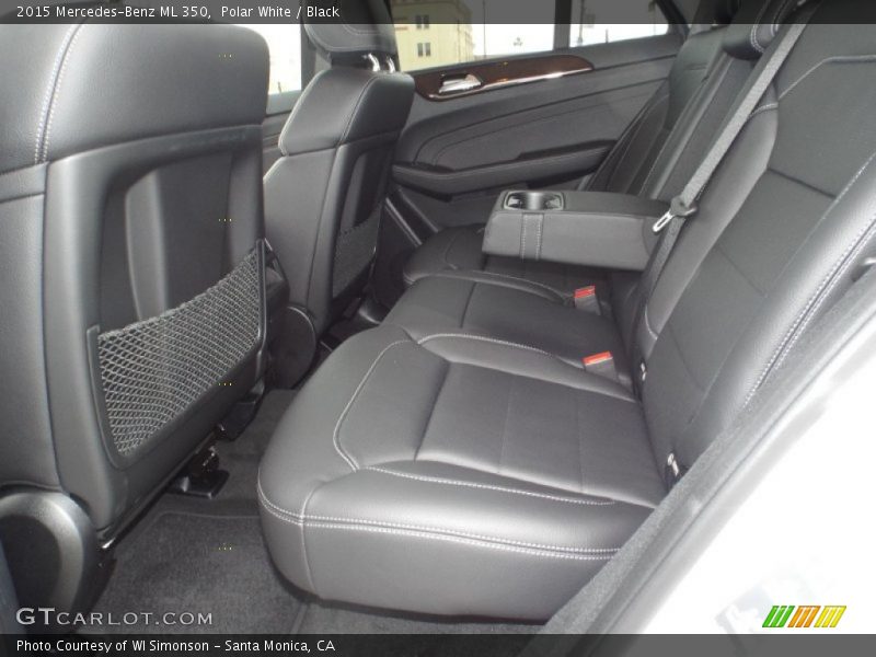 Polar White / Black 2015 Mercedes-Benz ML 350