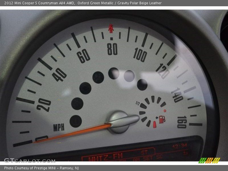 Oxford Green Metallic / Gravity Polar Beige Leather 2012 Mini Cooper S Countryman All4 AWD