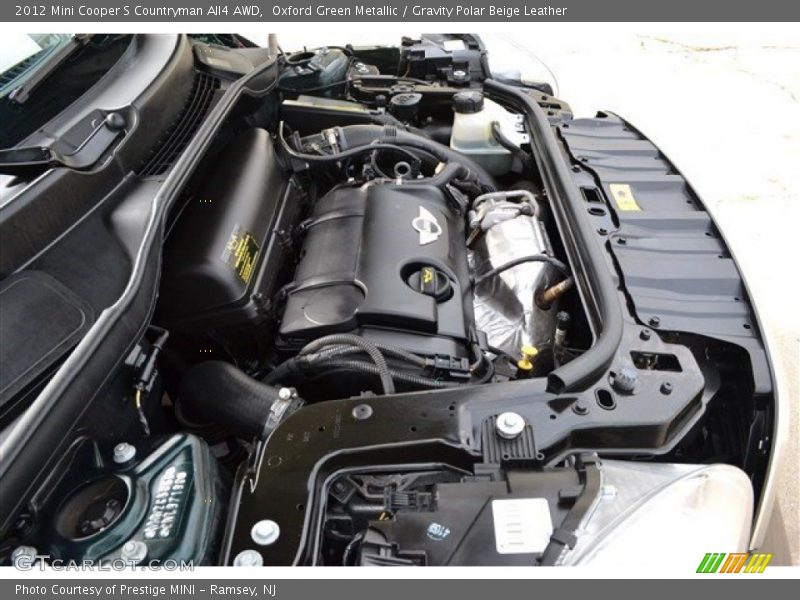 Oxford Green Metallic / Gravity Polar Beige Leather 2012 Mini Cooper S Countryman All4 AWD