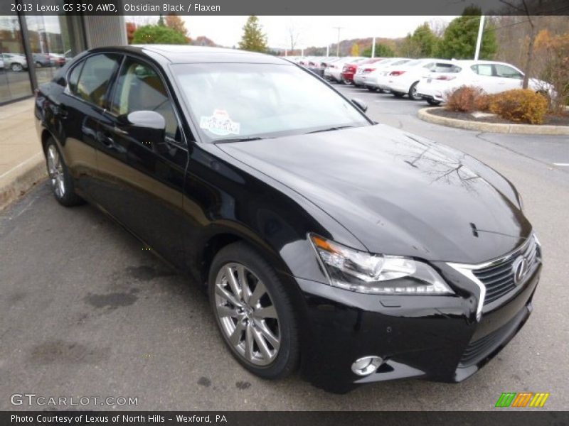 Obsidian Black / Flaxen 2013 Lexus GS 350 AWD