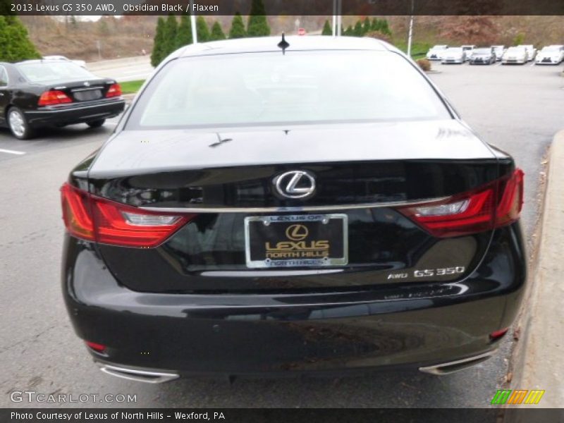 Obsidian Black / Flaxen 2013 Lexus GS 350 AWD