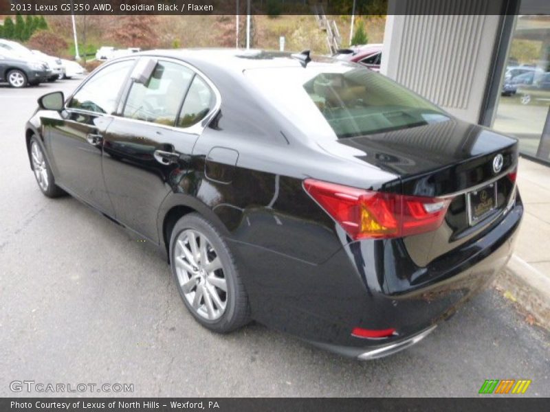 Obsidian Black / Flaxen 2013 Lexus GS 350 AWD