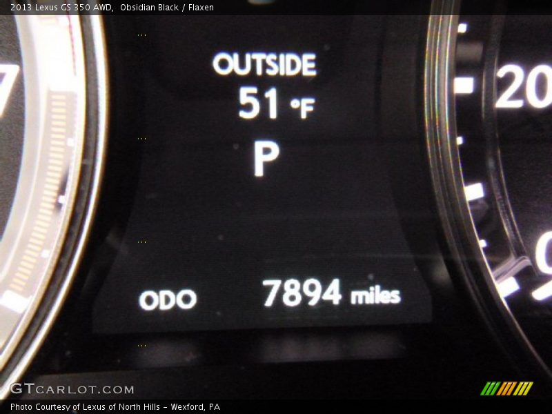 Obsidian Black / Flaxen 2013 Lexus GS 350 AWD
