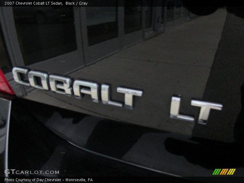 Black / Gray 2007 Chevrolet Cobalt LT Sedan