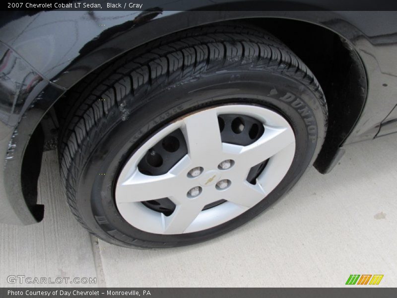 Black / Gray 2007 Chevrolet Cobalt LT Sedan