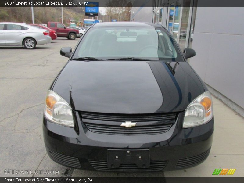 Black / Gray 2007 Chevrolet Cobalt LT Sedan