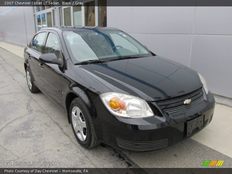 Black / Gray 2007 Chevrolet Cobalt LT Sedan