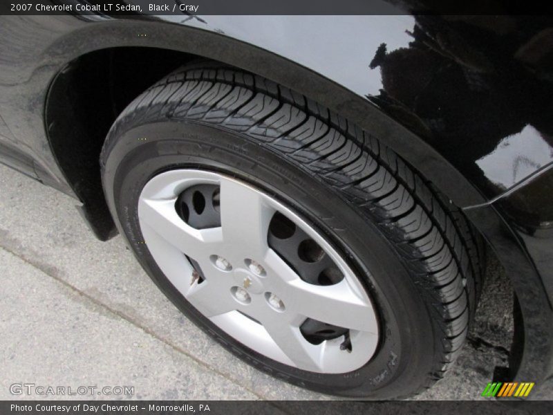 Black / Gray 2007 Chevrolet Cobalt LT Sedan