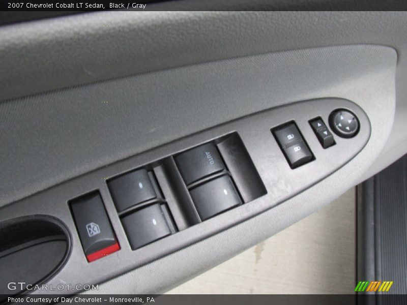 Black / Gray 2007 Chevrolet Cobalt LT Sedan