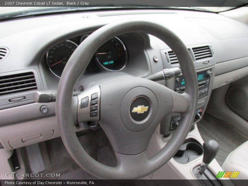 Black / Gray 2007 Chevrolet Cobalt LT Sedan