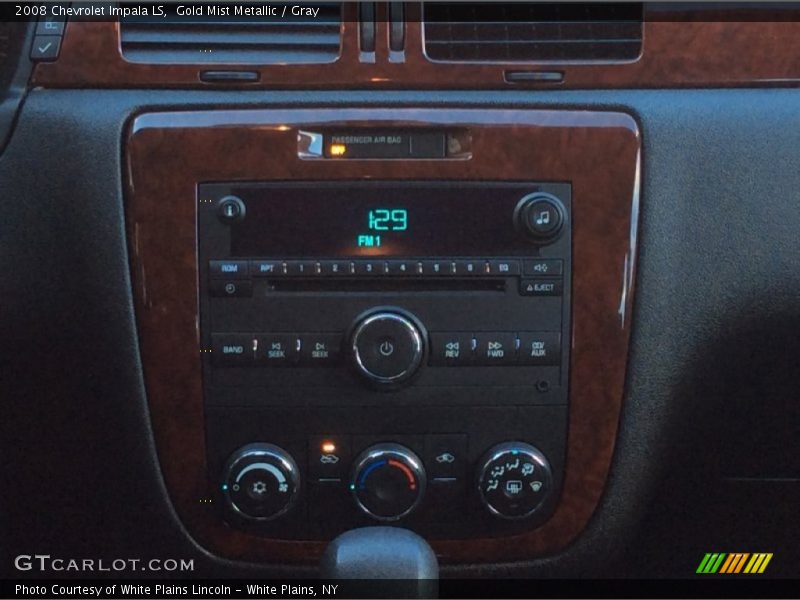 Gold Mist Metallic / Gray 2008 Chevrolet Impala LS