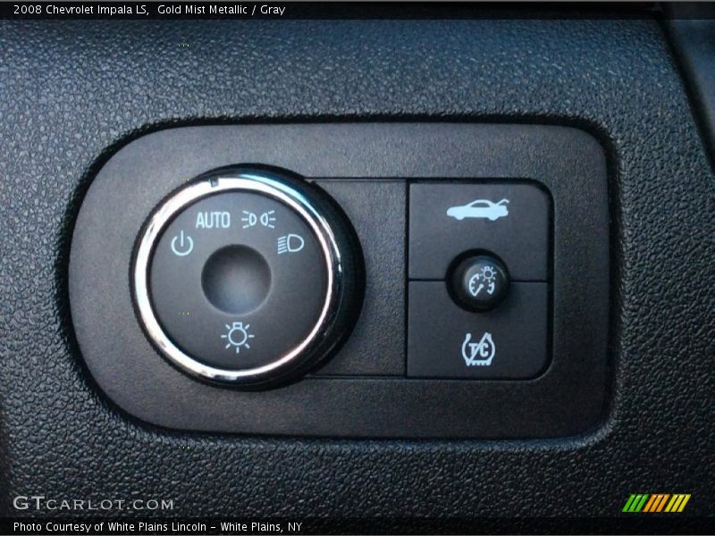 Gold Mist Metallic / Gray 2008 Chevrolet Impala LS