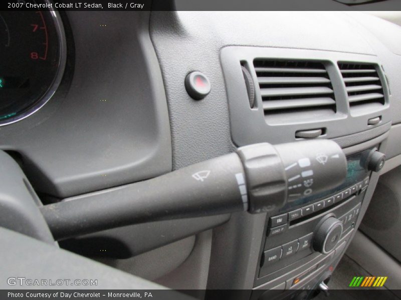 Black / Gray 2007 Chevrolet Cobalt LT Sedan