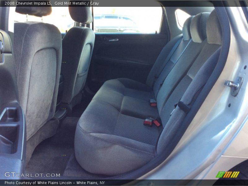 Gold Mist Metallic / Gray 2008 Chevrolet Impala LS