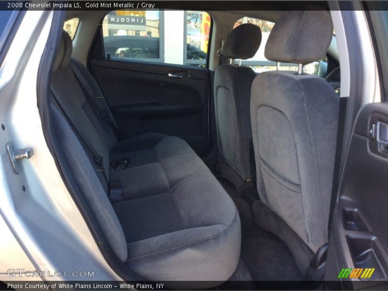Gold Mist Metallic / Gray 2008 Chevrolet Impala LS