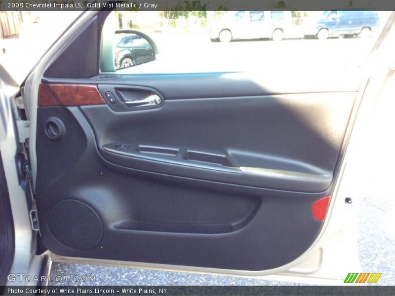 Gold Mist Metallic / Gray 2008 Chevrolet Impala LS