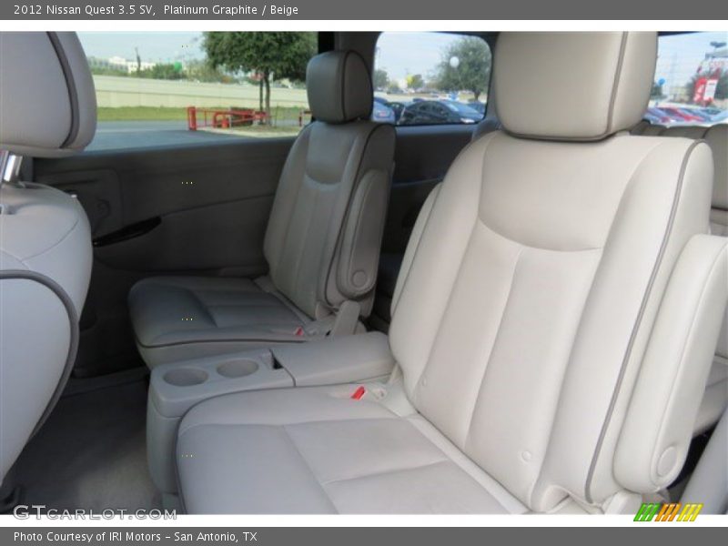 Platinum Graphite / Beige 2012 Nissan Quest 3.5 SV