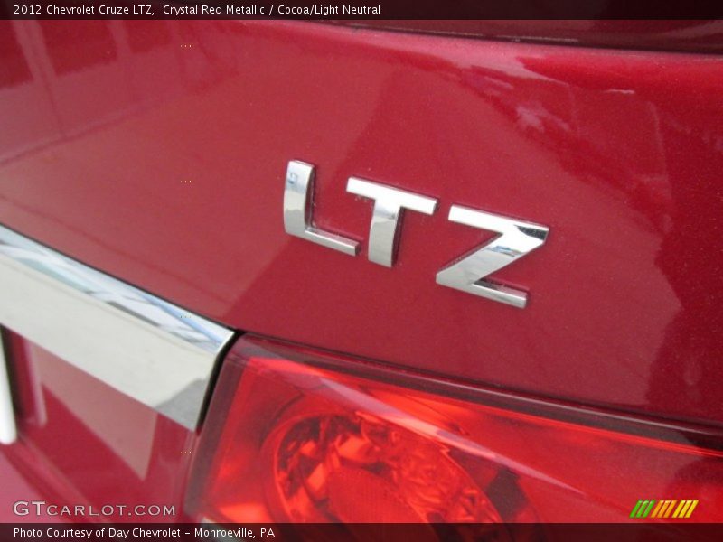 Crystal Red Metallic / Cocoa/Light Neutral 2012 Chevrolet Cruze LTZ