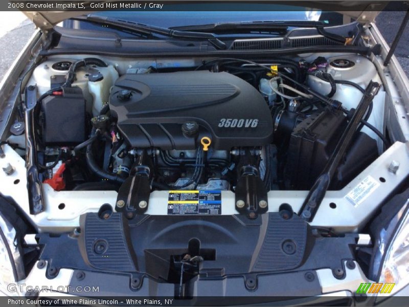 Gold Mist Metallic / Gray 2008 Chevrolet Impala LS