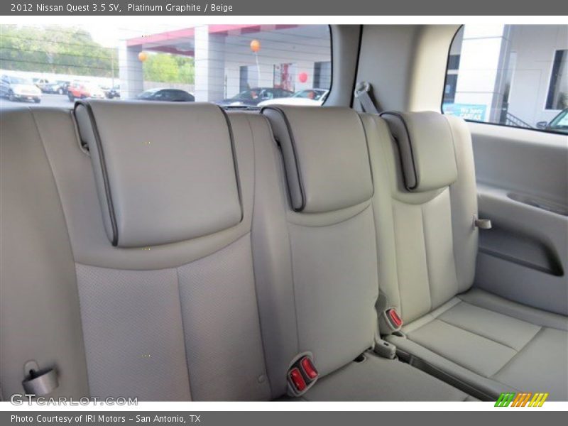 Platinum Graphite / Beige 2012 Nissan Quest 3.5 SV