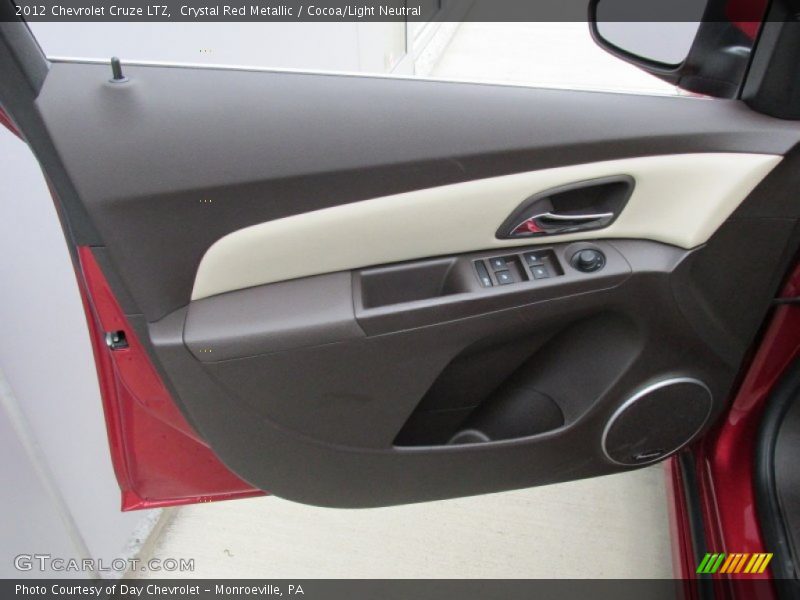 Crystal Red Metallic / Cocoa/Light Neutral 2012 Chevrolet Cruze LTZ