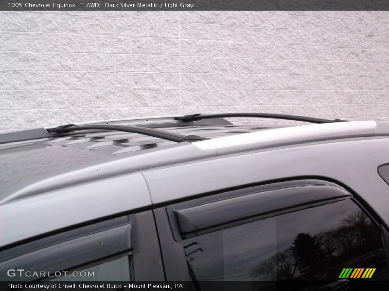 Dark Silver Metallic / Light Gray 2005 Chevrolet Equinox LT AWD