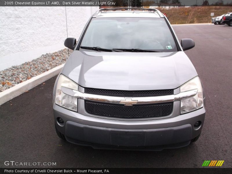 Dark Silver Metallic / Light Gray 2005 Chevrolet Equinox LT AWD