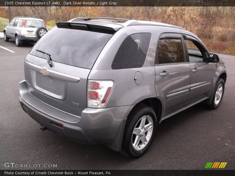 Dark Silver Metallic / Light Gray 2005 Chevrolet Equinox LT AWD