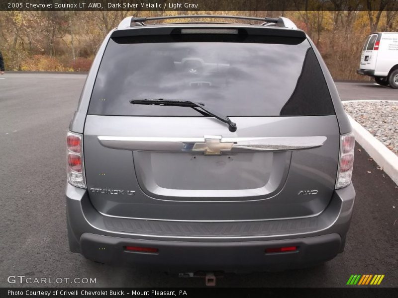 Dark Silver Metallic / Light Gray 2005 Chevrolet Equinox LT AWD