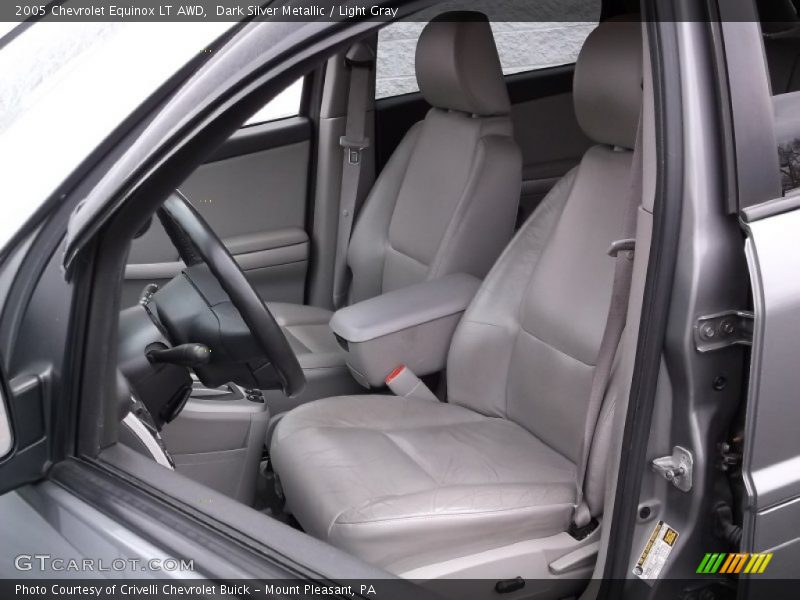 Dark Silver Metallic / Light Gray 2005 Chevrolet Equinox LT AWD