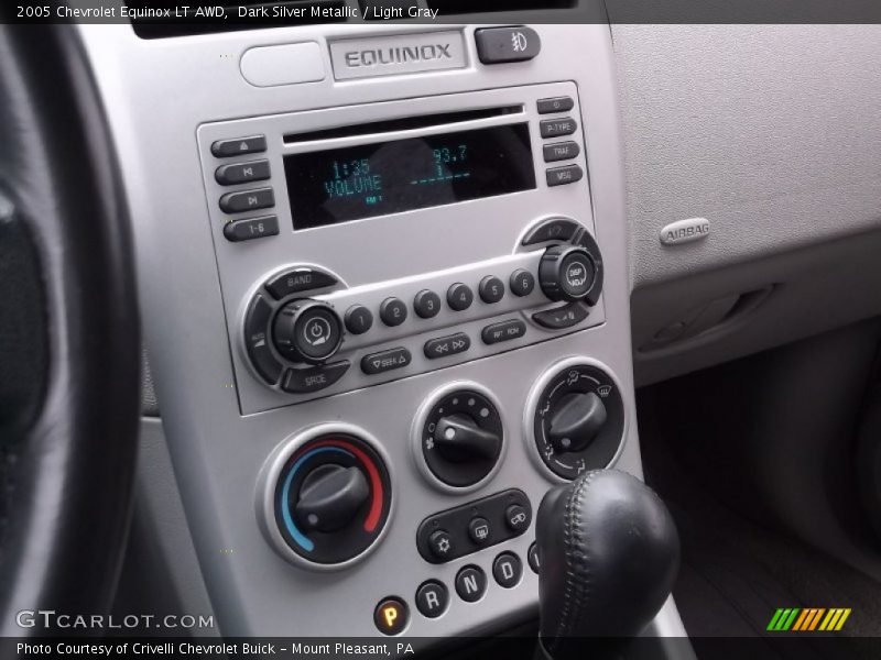 Dark Silver Metallic / Light Gray 2005 Chevrolet Equinox LT AWD