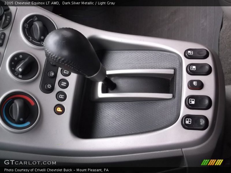 Dark Silver Metallic / Light Gray 2005 Chevrolet Equinox LT AWD