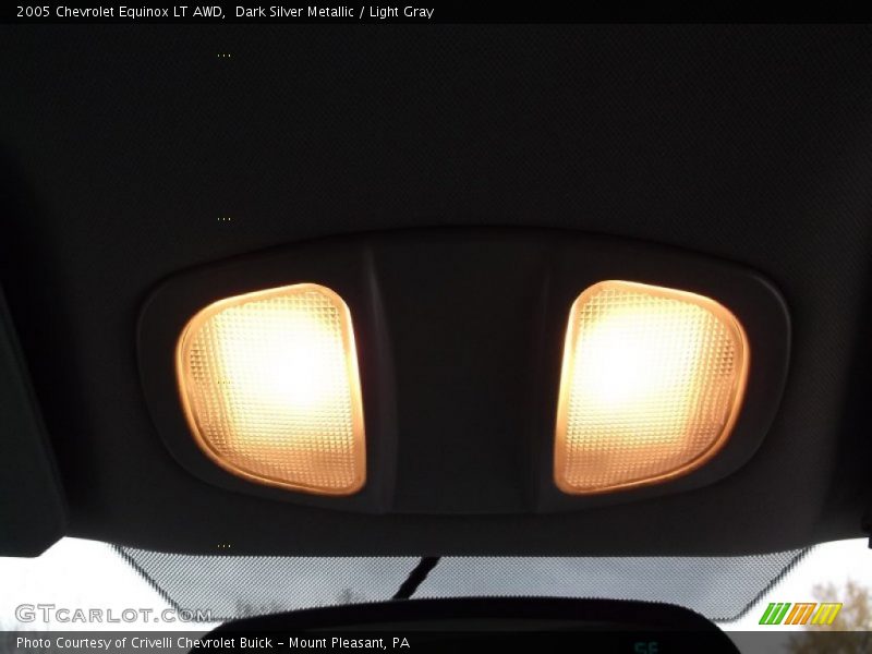 Dark Silver Metallic / Light Gray 2005 Chevrolet Equinox LT AWD