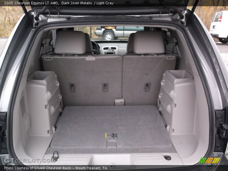 Dark Silver Metallic / Light Gray 2005 Chevrolet Equinox LT AWD